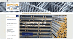 Desktop Screenshot of bouwstaalmatten.com